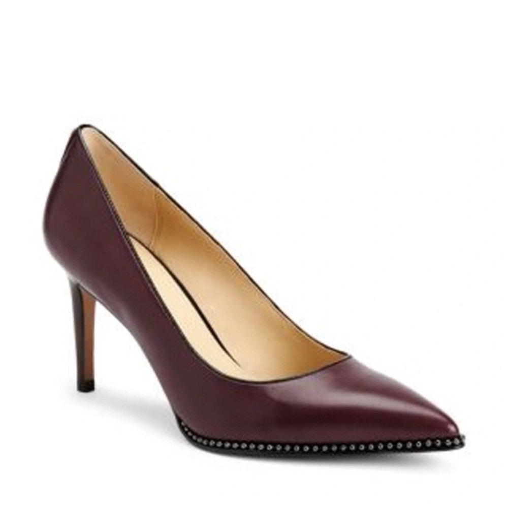 Coach Waverly Beadchain Pointed-Toe Pumps